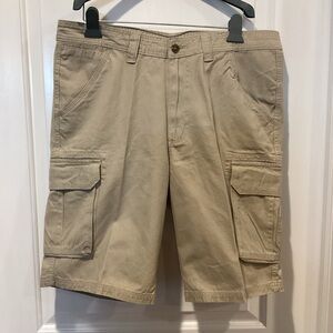 Classic Tan Cargo Shorts for Men